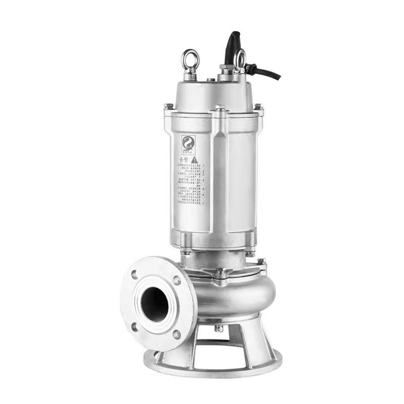 QGW-Q-S系列全不銹鋼帶刀切割污水泵〈國(guó)際法蘭系列〉